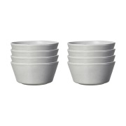 Scandi Living Sandsbro hulho vaaleanharmaa, Ø15 cm, 8 kpl
