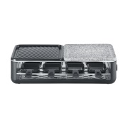 Severin Black Line raclettegrilli ja kivilevy RG 2366 16 osaa