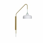Hübsch Current seinälamppu Vihreä-khaki