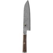 Miyabi 5000MCD 67 musta santoku-veitsi, 14 cm.