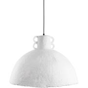 Globen Lighting Maché-riippuvalaisin, 50 cm, valkoinen