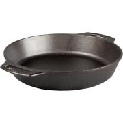 Lodge Bakeware Kaksikahvainen uunivuoka, 26 cm, valurautaa