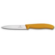 Victorinox Vihannes- ja kuorintaveitsi, nailonkahva, oranssi, 10 cm