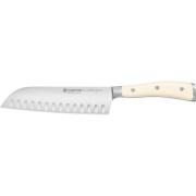 Wüsthof Classic Ikon santoku-veitsi, valkoinen, 17 cm