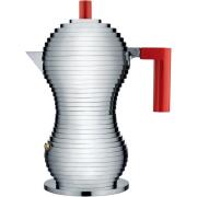 Alessi Pulcina-espressopannu, 15 cl, punainen