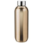 Stelton Keep Cool -termospullo 0,6 litraa, dark gold