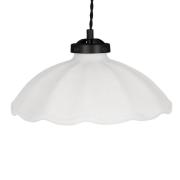 Globen Lighting Alva riippuvalaisin, 30 cm, valkoinen