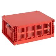 HAY Colour Crate -kansi medium, punainen