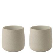 Stelton Emma muki 22 cl 2-pakkaus, harmaa