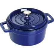 Staub Pyöreä kattila 22 cm 2,2 L, sininen