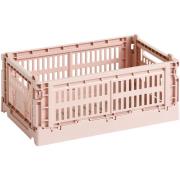 HAY Colour Crate säilytyslaatikko small, blush