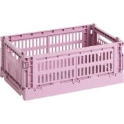 HAY Colour Crate säilytyslaatikko small, dusty rose