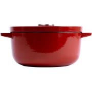 KitchenAid Valurautapata 22 cm, 3,3 litraa, empire red