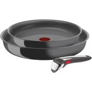 Tefal Tefal Paistinpannusetti Ingenio Renew ON 24/28 cm, 3 osaa