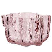 Kosta Boda Crackle Tuikkulyhty 5,8 cm, vaaleanpunainen
