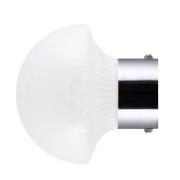 Globen Lighting Fungo 16 seinävalaisin, valkoinen/kromi