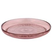 Bitz Kusintha lasilautanen 25 cm, vaaleanpunainen