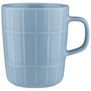 Marimekko Tiiliskivi muki 2,5 dl, vaaleansininen/valkoinen