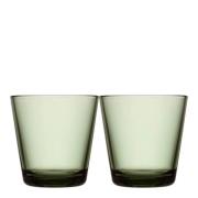 iittala - Kartio Juomalasi 21 cl 2 kpl Havunvihreä