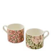 Spode - Morris & Co Muki 2 kpl Fruit & Honeysuckle