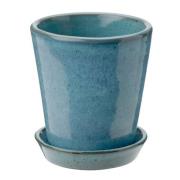 Knabstrup Keramik - Knabstrup Yrttiruukku 10,5 cm Dusty Blue