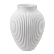 Knabstrup Keramik - Ripple Maljakko 27 cm Valkoinen