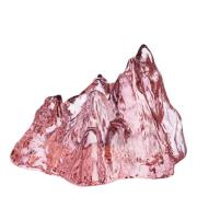 Kosta Boda - The Rock Kynttilälyhty 9,1 cm Vaaleanpunainen