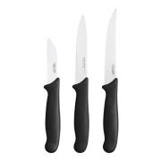 Fiskars - Essential Vihannesveitsisetti 3 osaa Musta