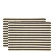 Södahl - Statement Stripe Pöytätabletti 33x48 2 kpl  Ash