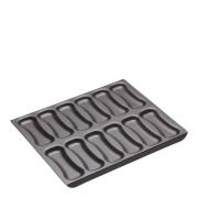 MasterClass - Leivontavuoka Eclair-leivokset 31x25 cm Musta