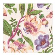 Caspari - Porcelain Blooms Servetti 40x40 cm 20 kpl