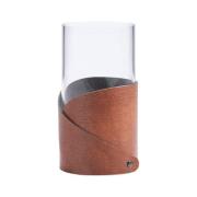 LIND DNA - Fold Bull Maljakko 7,5x15 cm Cognac