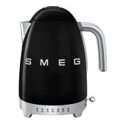 Smeg - Smeg Vedenkeitin säädettävä lämpötila 1,7L KLF04 Musta