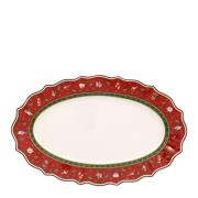 Villeroy & Boch - Toy's Delight Tarjoiluastia 38x23,5 cm Punainen/Valk...