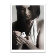 Poster & Frame - Ingrey Studio Juluste 30x40 cm Girl & bird