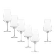 Zwiesel Glas - Fine Punaviinilasi Bordeaux 66 cl 6 kpl Kirkas