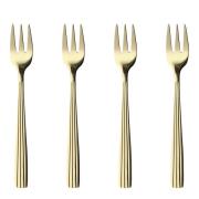 Aida - Raw Cutlery Kakkuhaarukka 18,2 cm 4 kpl Champagne Gold