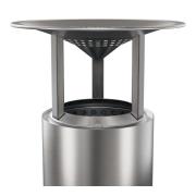 Solo Stove - Mesa XL Lämmönjakaja 26,9 cm Hopea