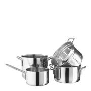 Eva Trio - Stainless Steel Kattilasarja 4 osaa