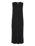 Objannie S/L Dress Maksimekko Juhlamekko Black Object