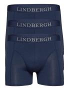 Basic Bamboo Boxers 3 Pack Bokserit Blue Lindbergh