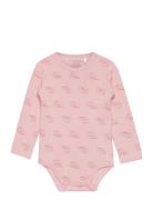 Body Ls Bodies Long-sleeved Pink Fixoni