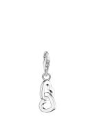 Charm Pendant "Hearts" Kaulakoru Riipukset Silver Thomas Sabo