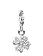 Charm Pendant Cloverleaf Kaulakoru Riipukset Silver Thomas Sabo