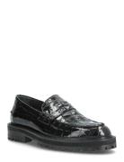 Loafer Loaferit Matalat Kengät Black ANGULUS