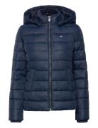 Tjw Basic Hooded Jacket Vuorillinen Takki Topattu Takki Blue Tommy Jea...