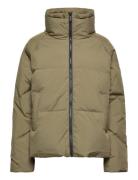 Slfdaisy Down Jacket B Noos Vuorillinen Takki Topattu Takki Khaki Gree...