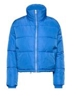 Short Puffer Jacket Vuorillinen Takki Topattu Takki Blue Coster Copenh...