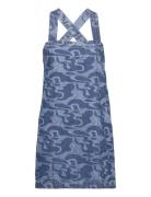 Ensun Sl Dress Bleach 6863 Lyhyt Mekko Blue Envii