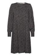 Sraline Dress Lyhyt Mekko Grey Soft Rebels